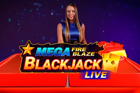 Mega Fire Blaze Blackjack Live
